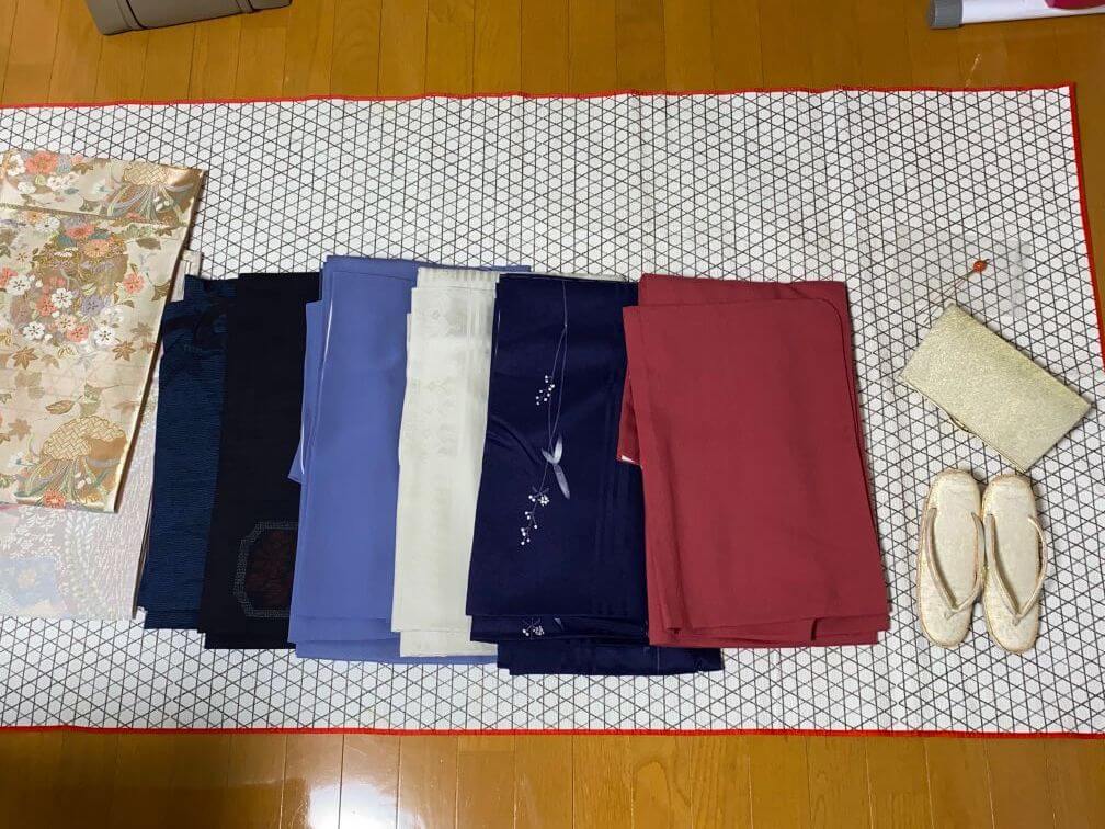 査定してもらった着物