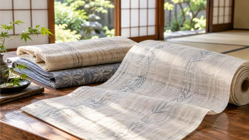 麻・上布の反物